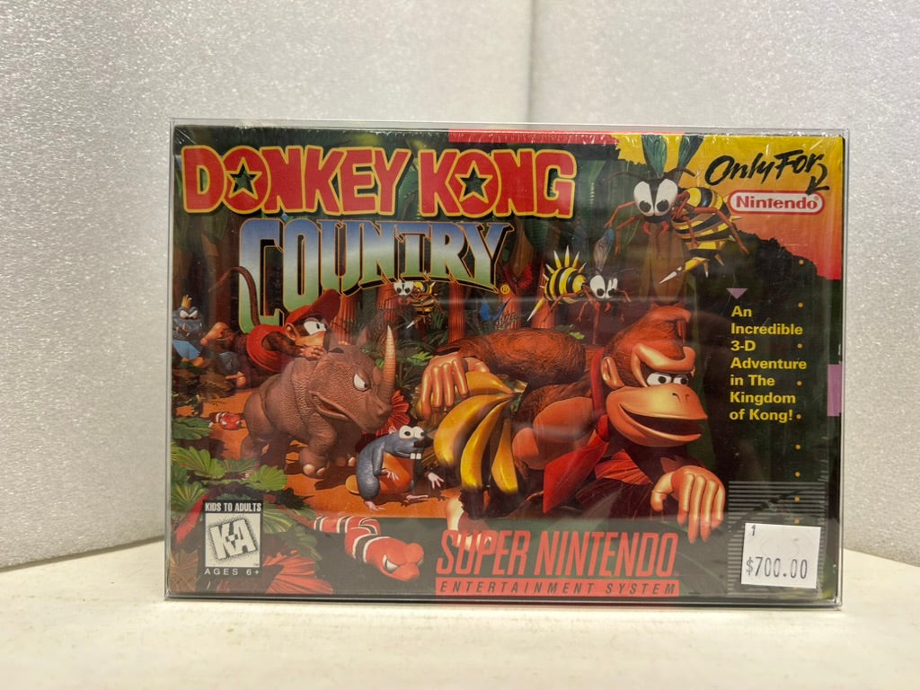 Donkey Kong Country - SNES - New (Sealed)