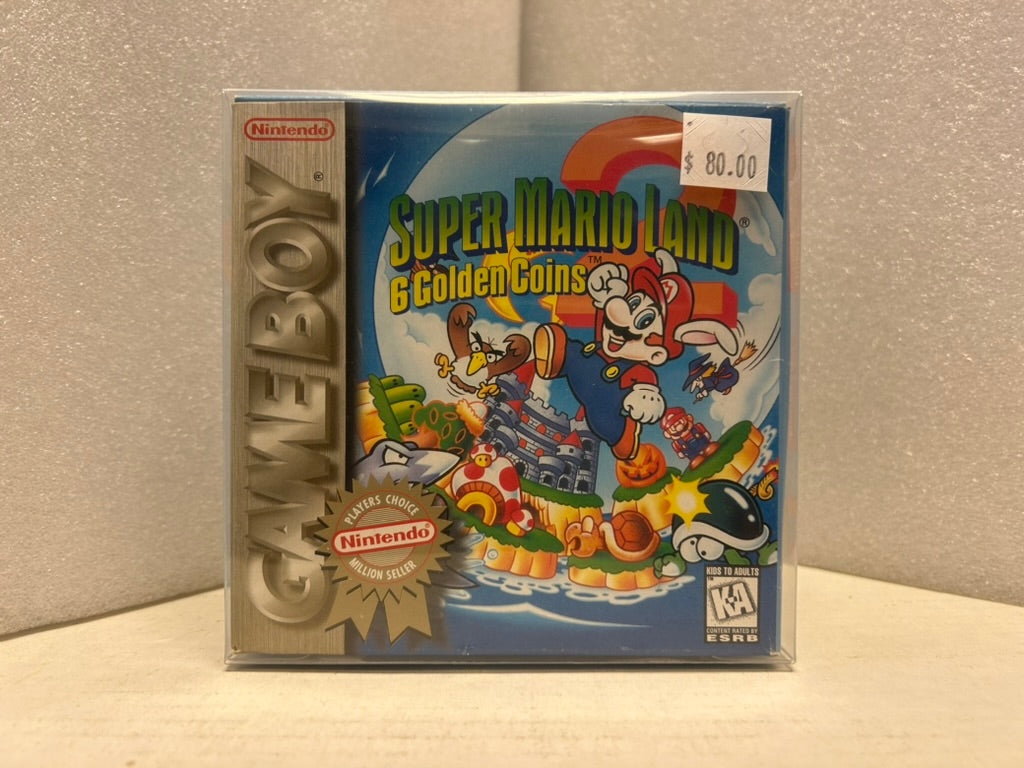 Super Mario Land 2: 6 Golden Coins - GameBoy - New (Sealed)