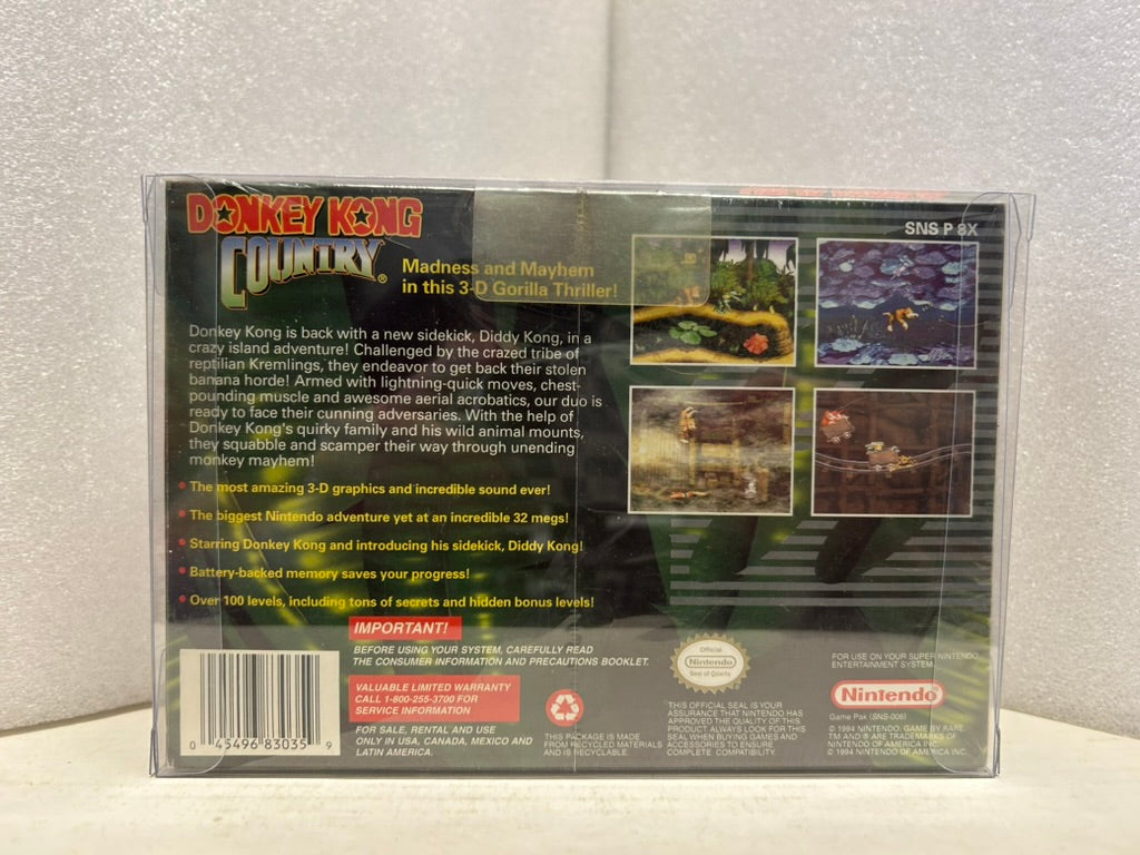 Donkey Kong Country - SNES - New (Sealed)