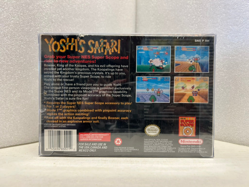 Yoshi's Safari - SNES - New (Sealed)