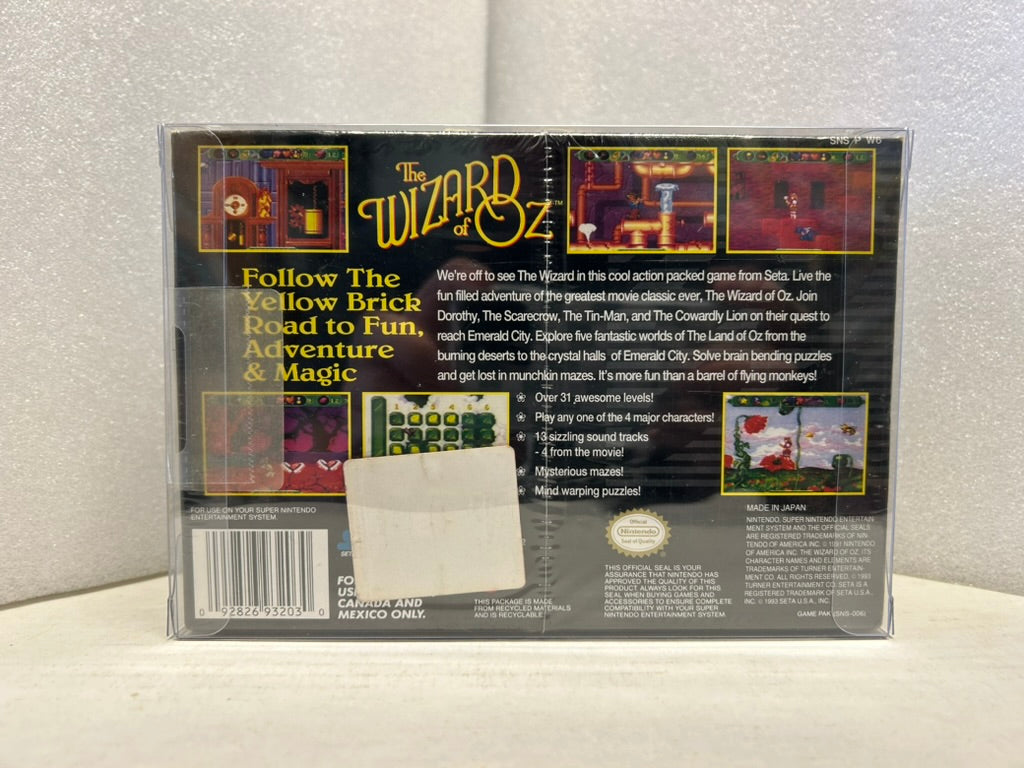The Wizard of Oz - SNES - New (Sealed)