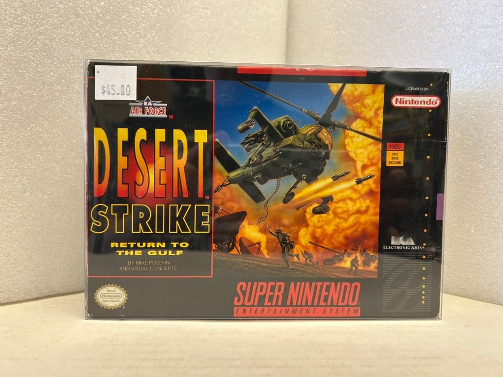 Desert Strike: Return to the Gulf - SNES - New (Sealed