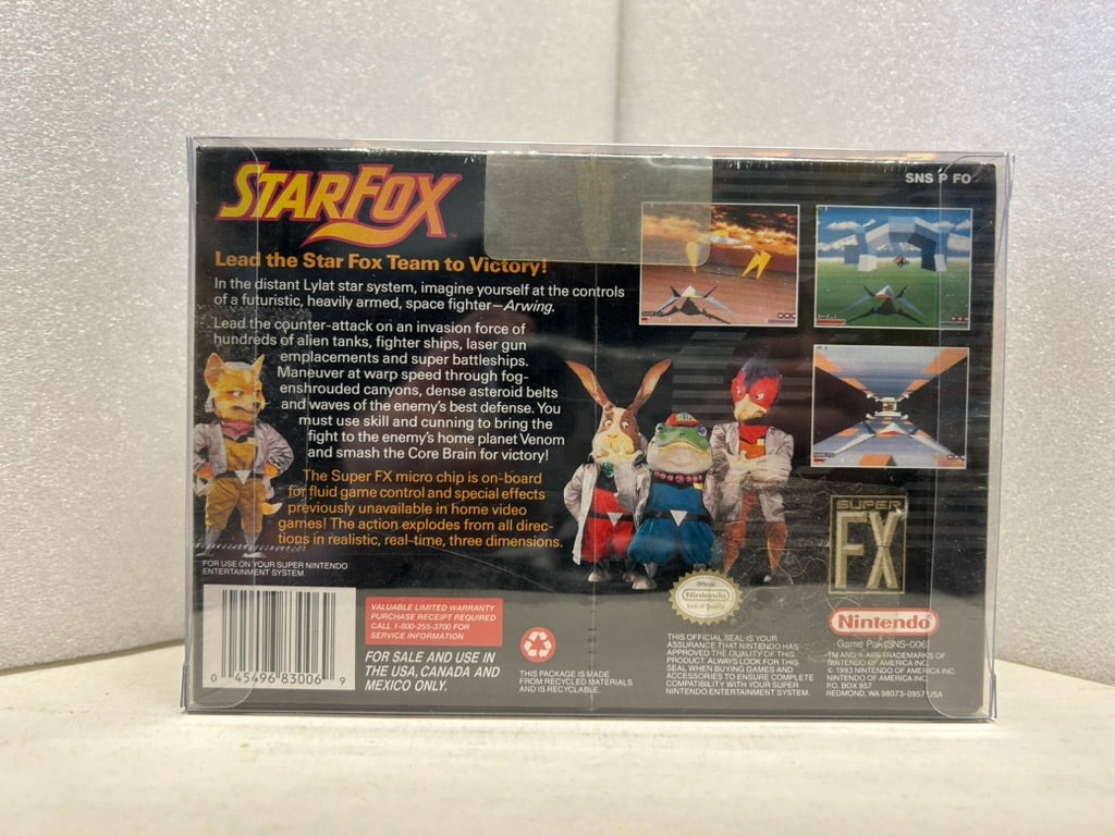Star Fox - SNES - New (Sealed)