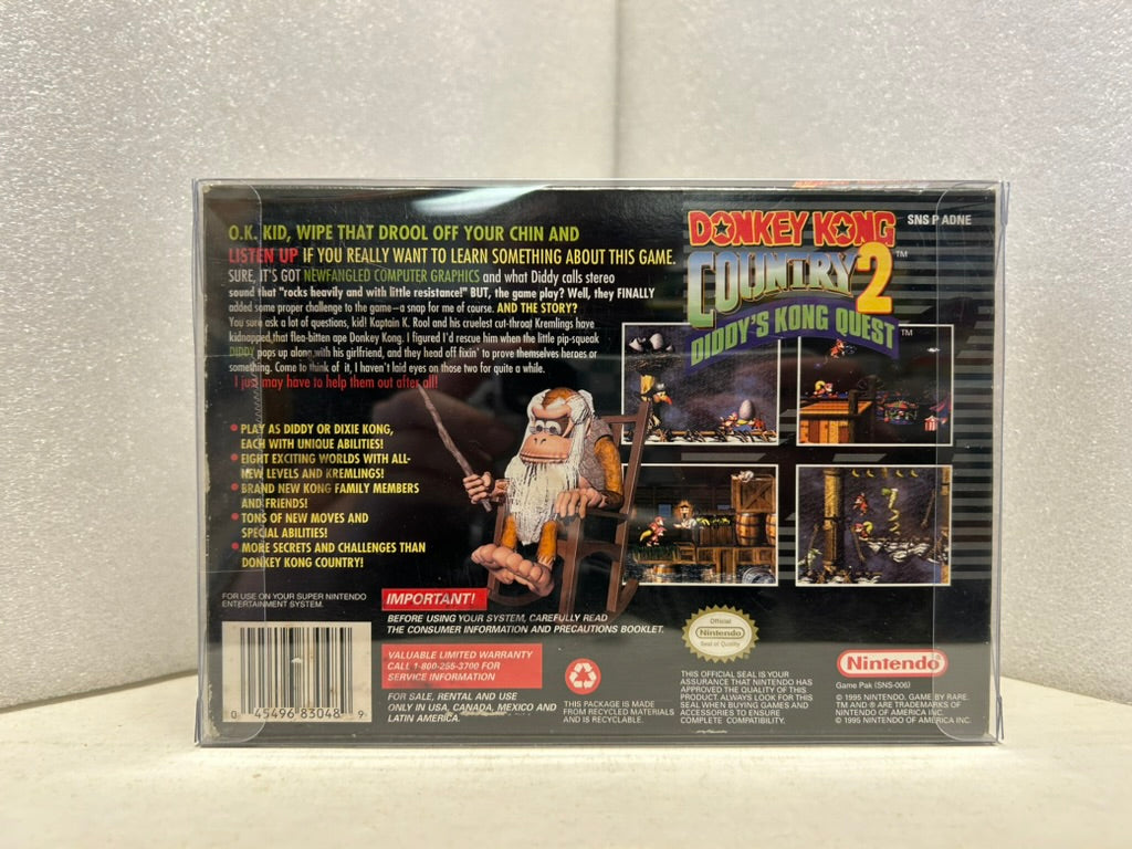 Donkey Kong Country 2: Diddy's Kong Quest - SNES - New (Sealed)