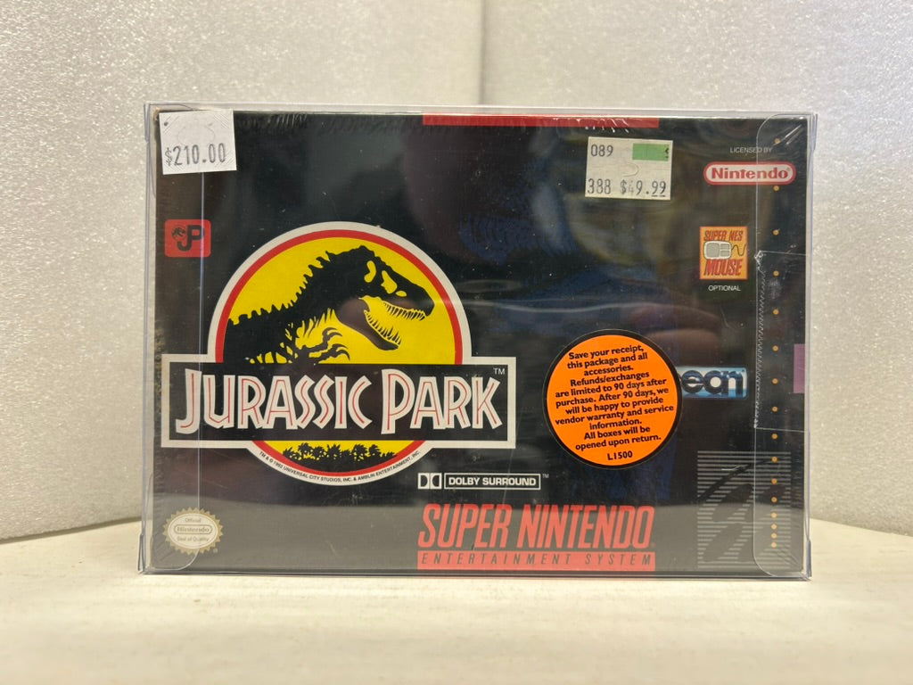 Jurassic Park - SNES - New (Sealed)