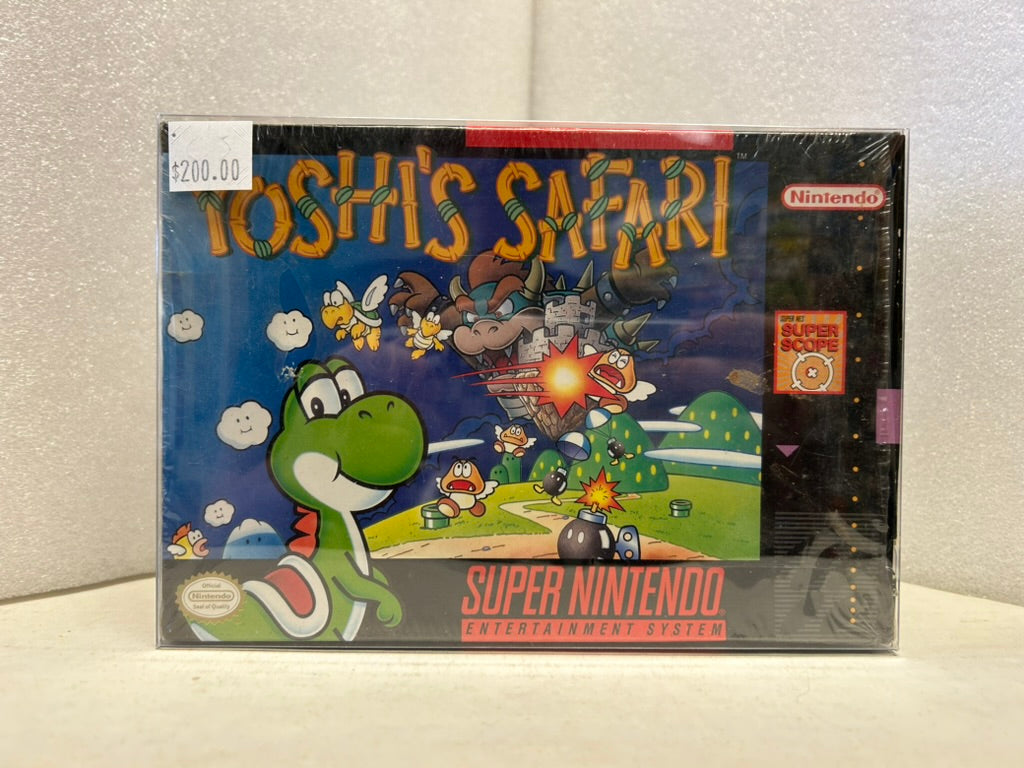 Yoshi's Safari - SNES - New (Sealed)