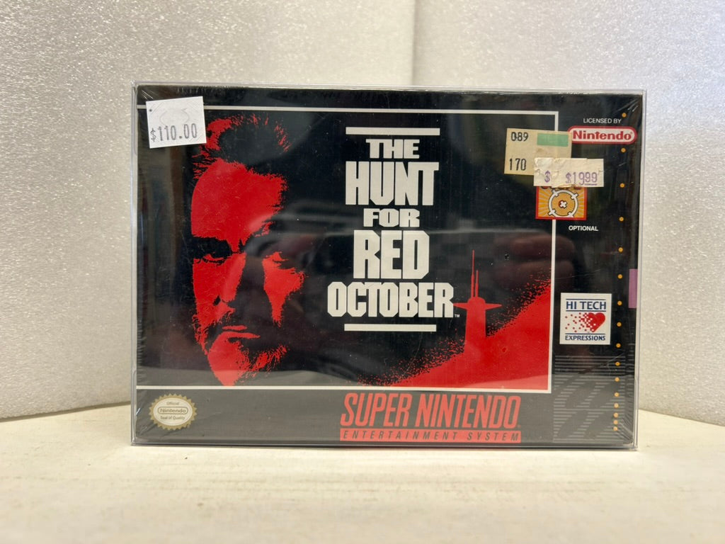 The Hunt for Red October - SNES - New (Sealed)