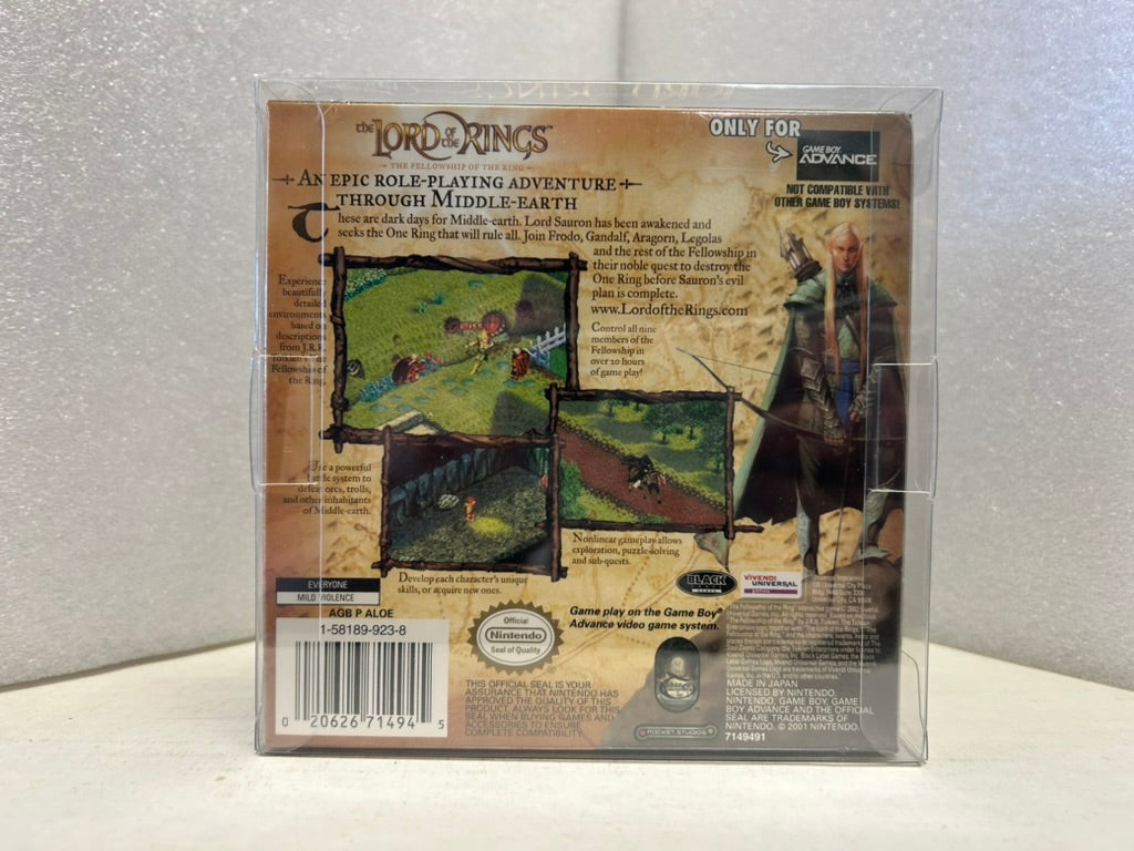 Lord of the Rings: Fellowship of the Ring - GBA - New (Sealed)