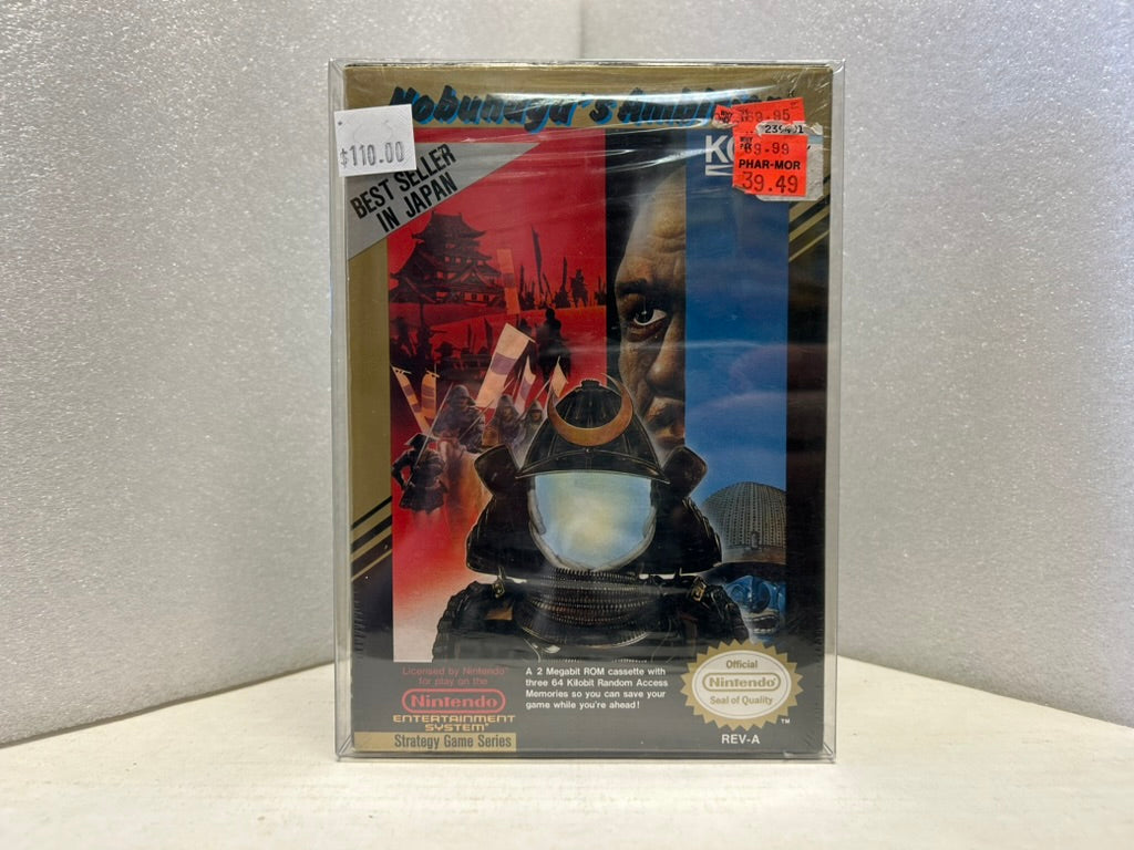 Nobunaga's Ambition - NES - New (Sealed)