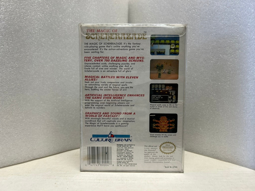The Magic of Scheherazade - NES - New (Sealed)