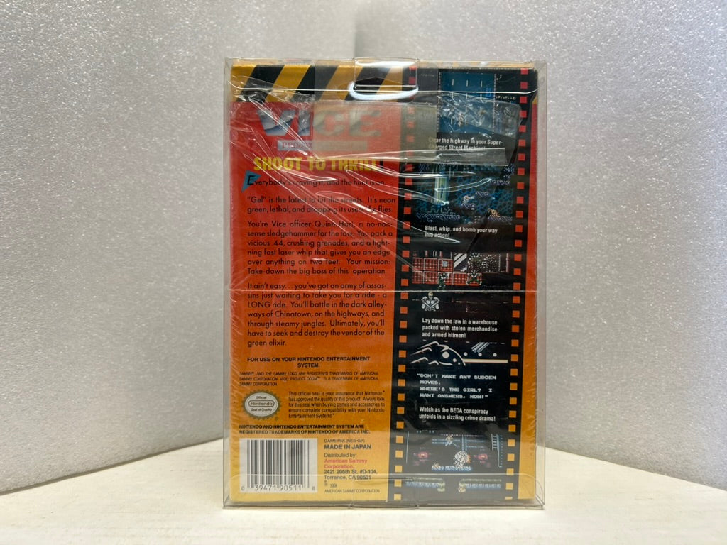 Vice Project Doom - NES - New (Sealed)