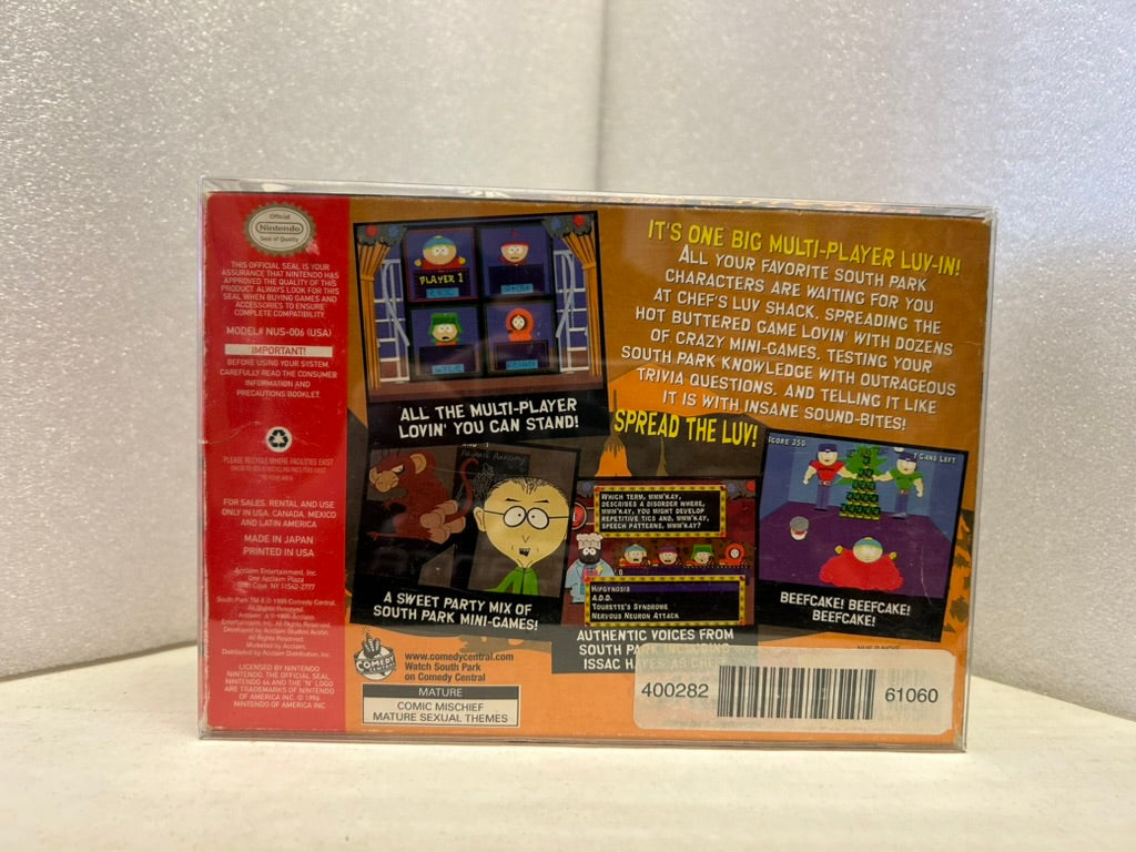 South Park: Chef's Luv Shack - N64 - New (Sealed)