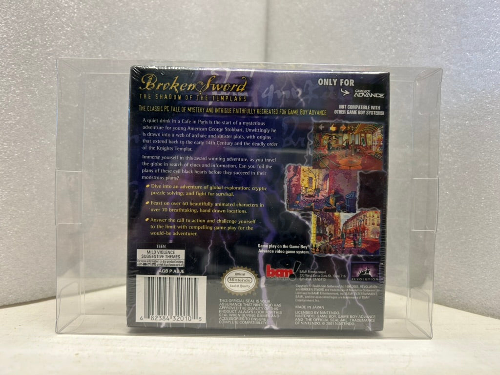 Broken Sword: The Shadow of the Templars - GBA - New (Sealed)