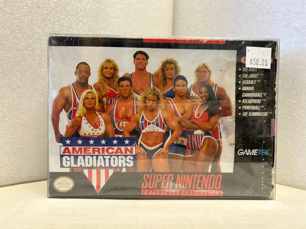American Gladiators - SNES - New (Sealed)