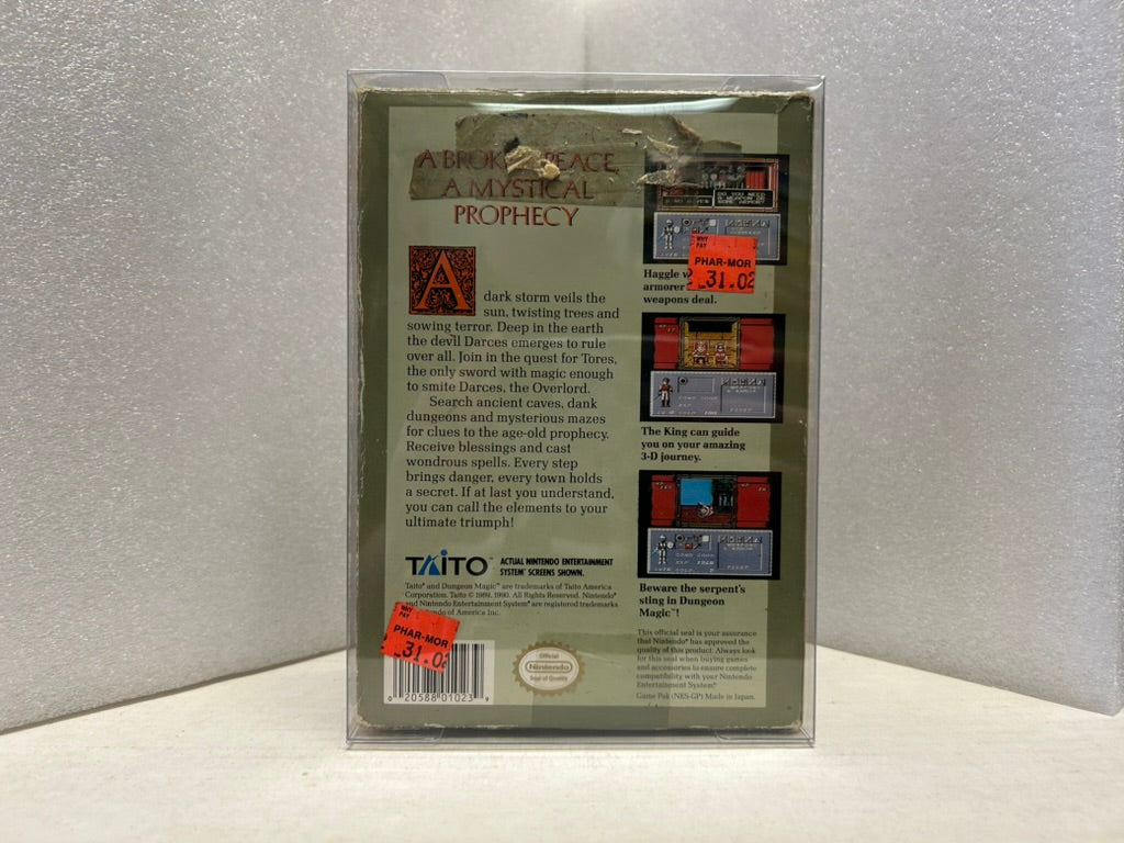 Dungeon Magic: Sword of the Elements - NES - New (Sealed)