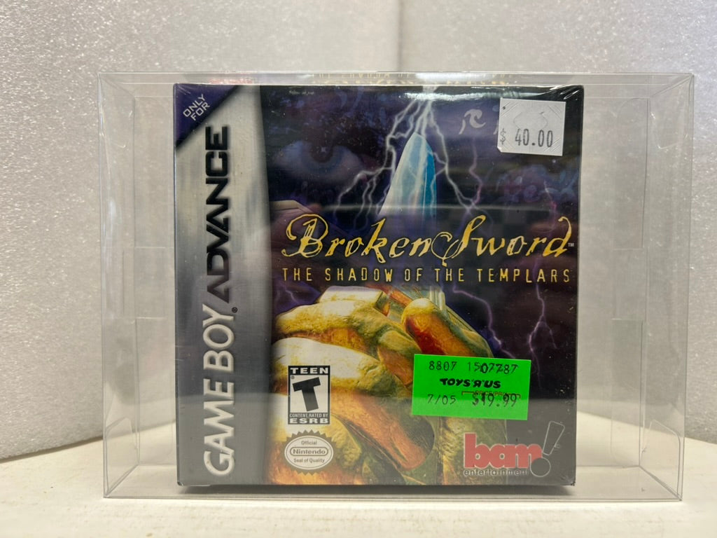 Broken Sword: The Shadow of the Templars - GBA - New (Sealed)