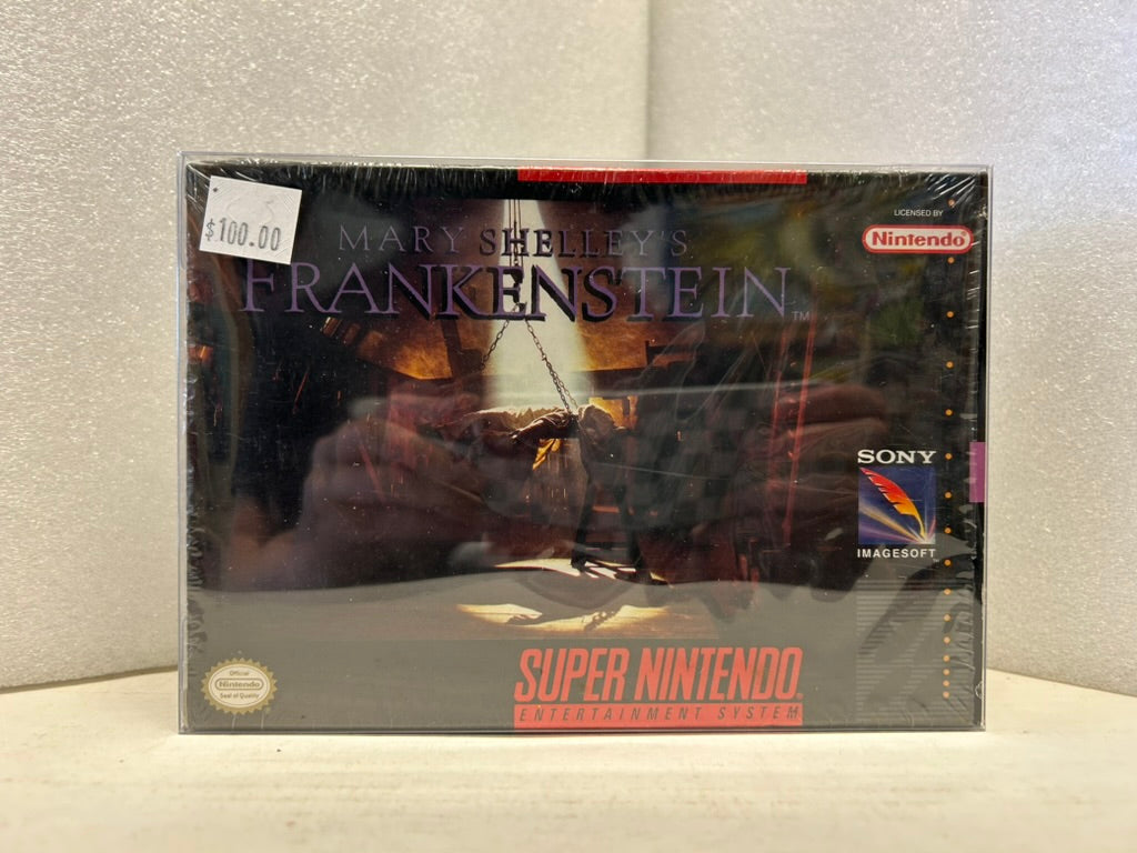 Mary Shelley's Frankenstein - SNES - New (Sealed)