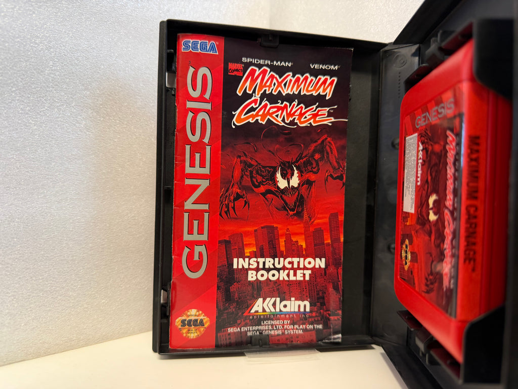 Spiderman & Venom: Maximum Carnage - Genesis - Used (Complete)