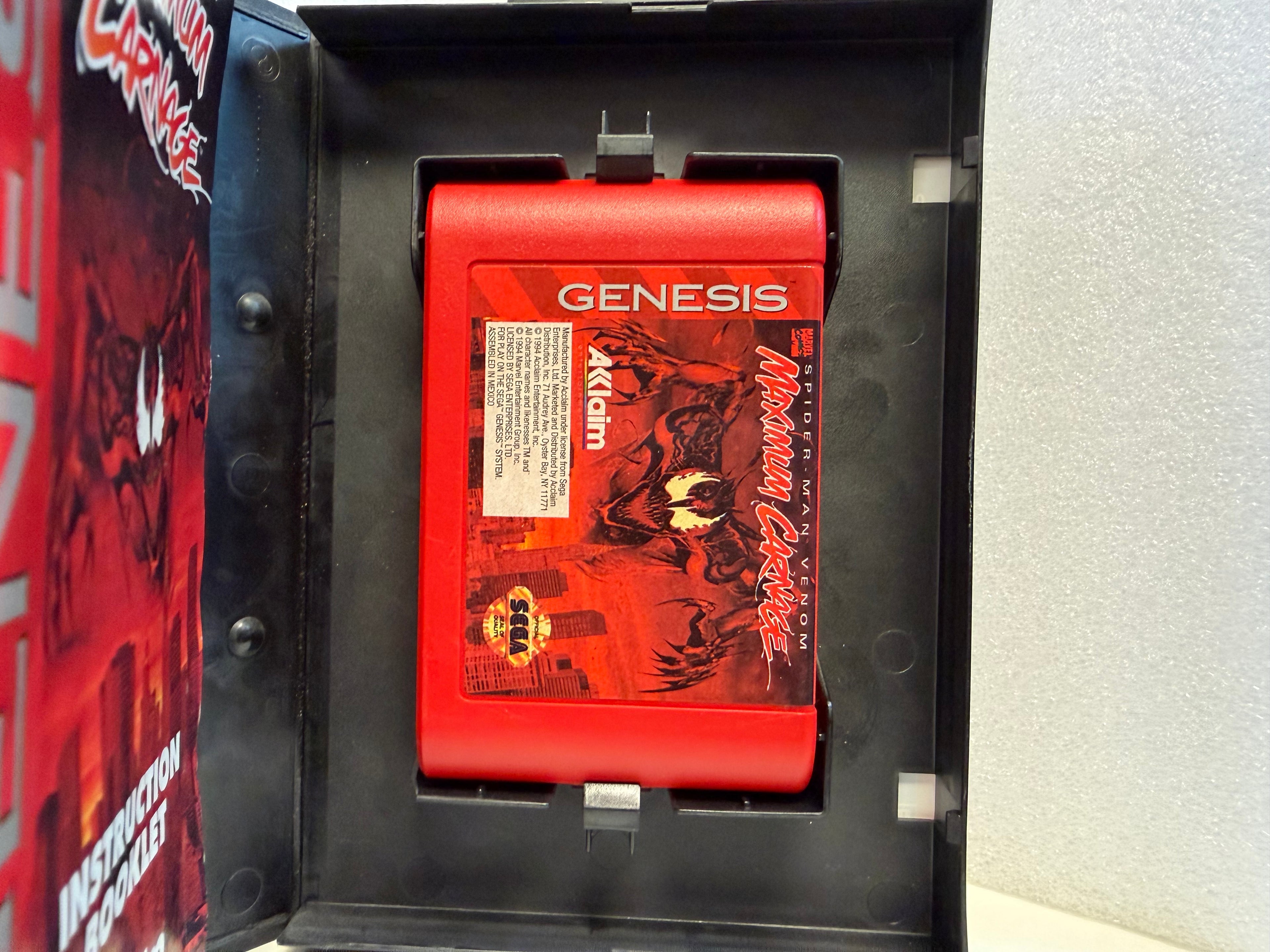 Spiderman & Venom: Maximum Carnage - Genesis - Used (Complete)