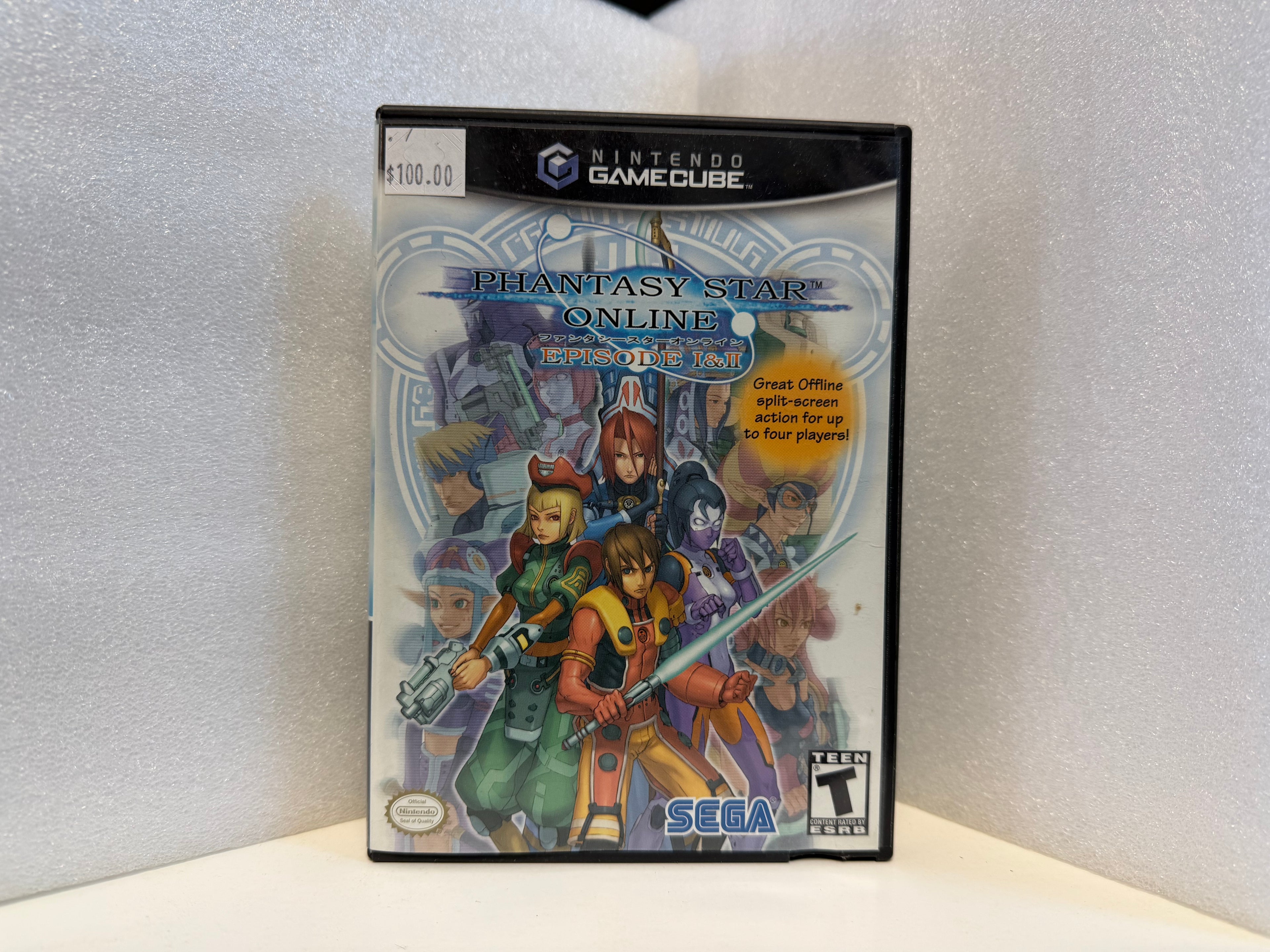 Phantasy Star Online Episode 1 & 2 - GCN - Used (Complete)