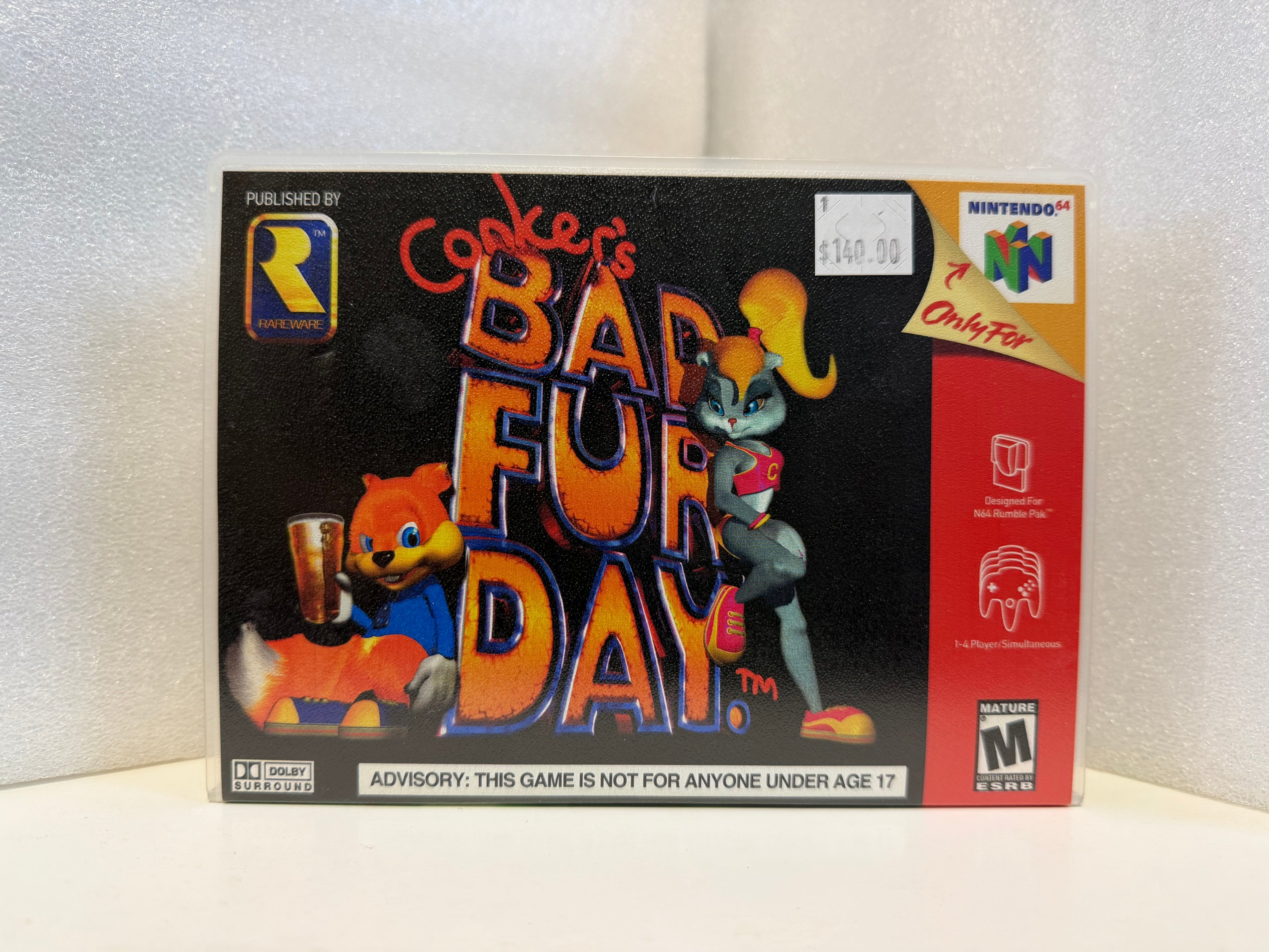 Conker's Bad Fur Day - N64 - Used (Loose)