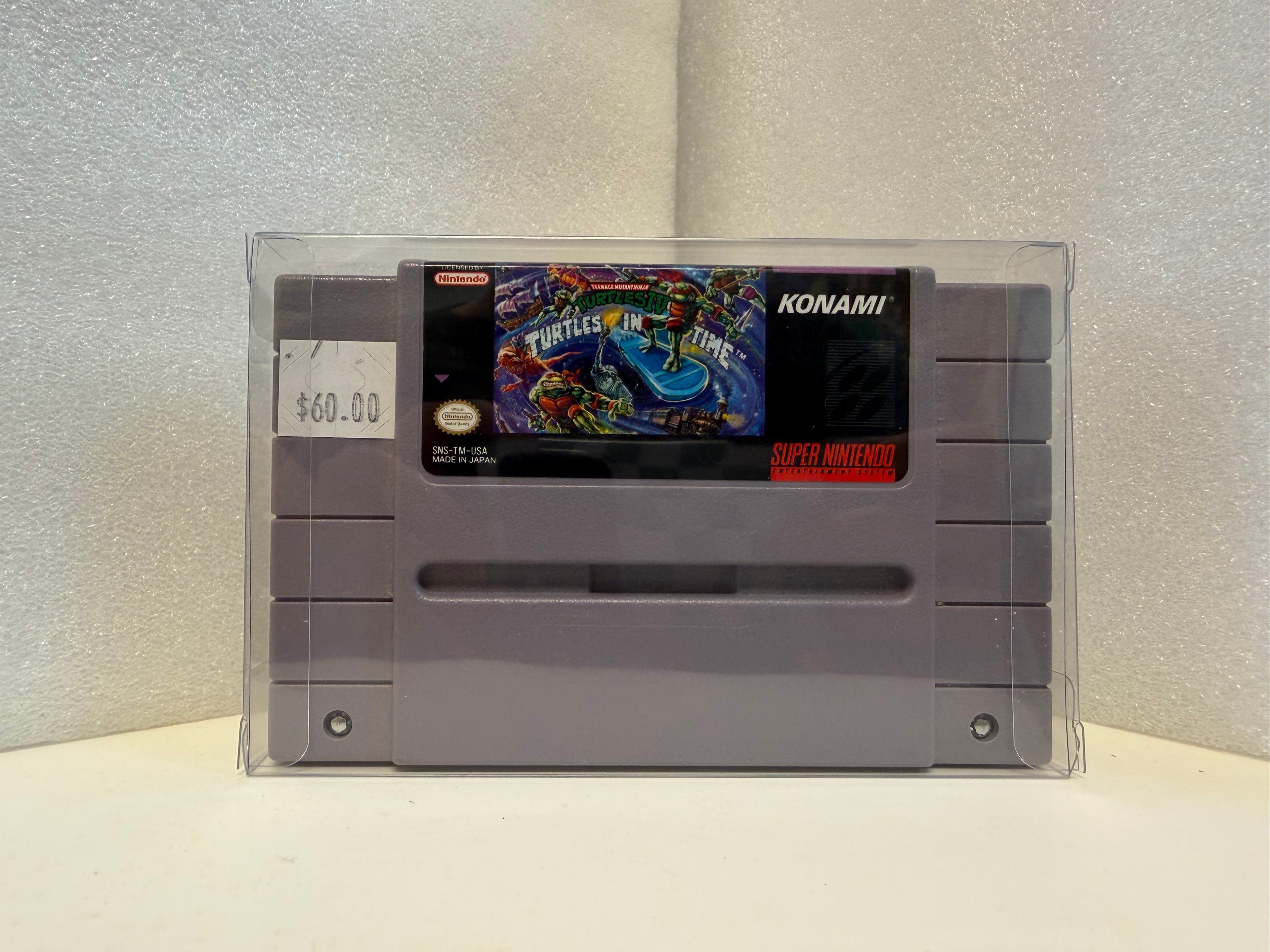 TMNT: Turtles in Time - SNES - Used (Loose)