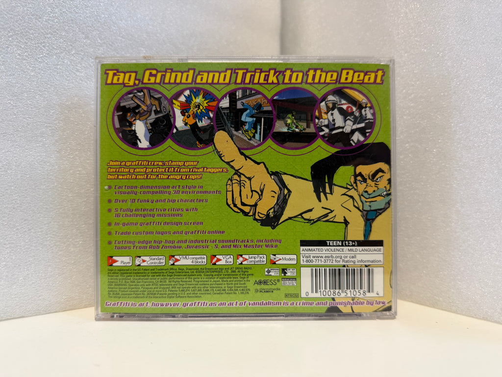 Jet Grind Radio - Dreamcast - Used (Complete)