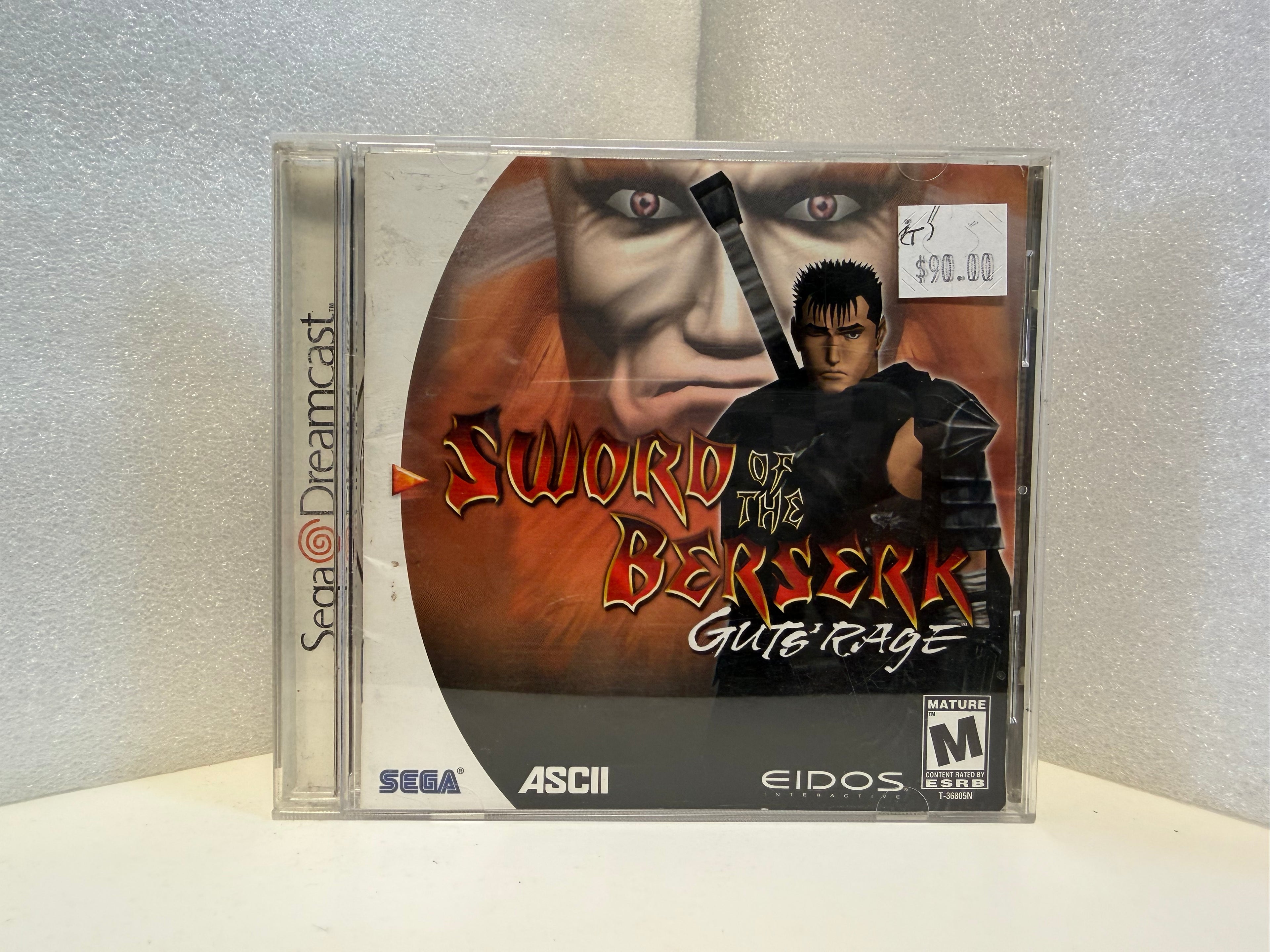 Sword of the Berserk: Guts' Rage - Dreamcast - Used (Complete)