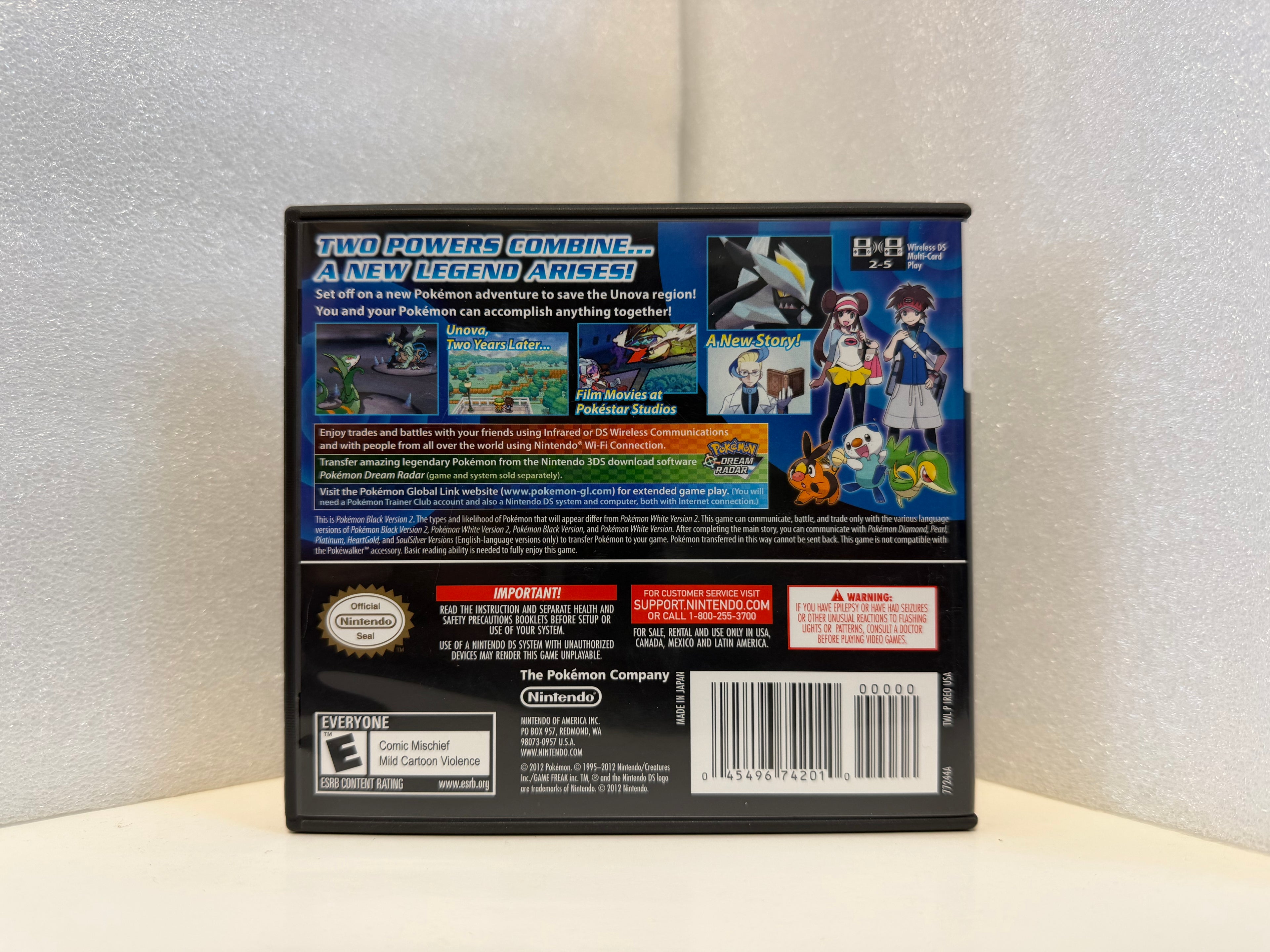 Pokémon Black 2 - Nintendo DS - Used (Complete)