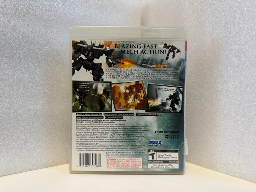 Armored Core 4 - PS3 - Used (Complete)