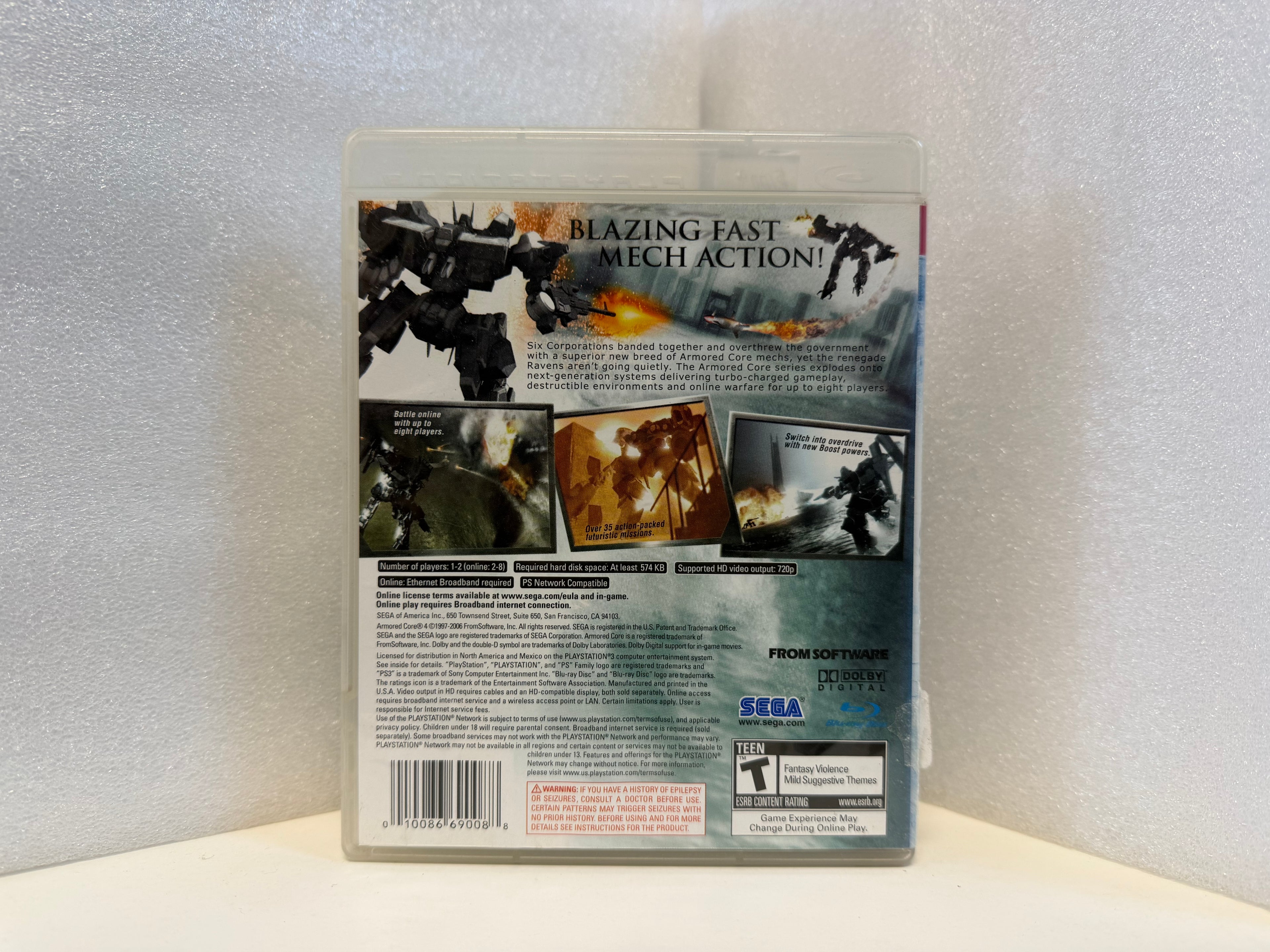 Armored Core 4 - PS3 - Used (Complete)
