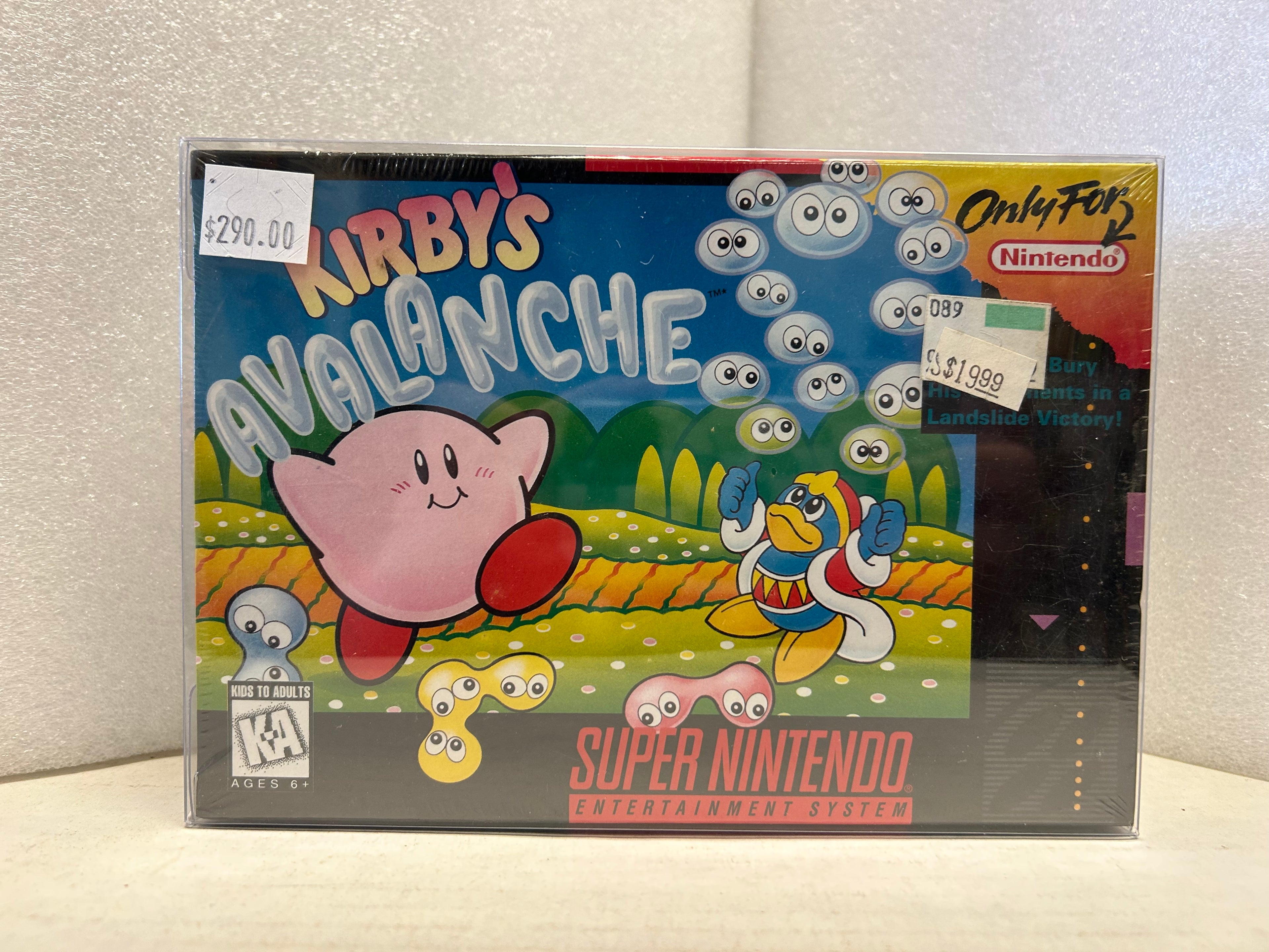 Kirby's Avalanche - SNES - New (Sealed)